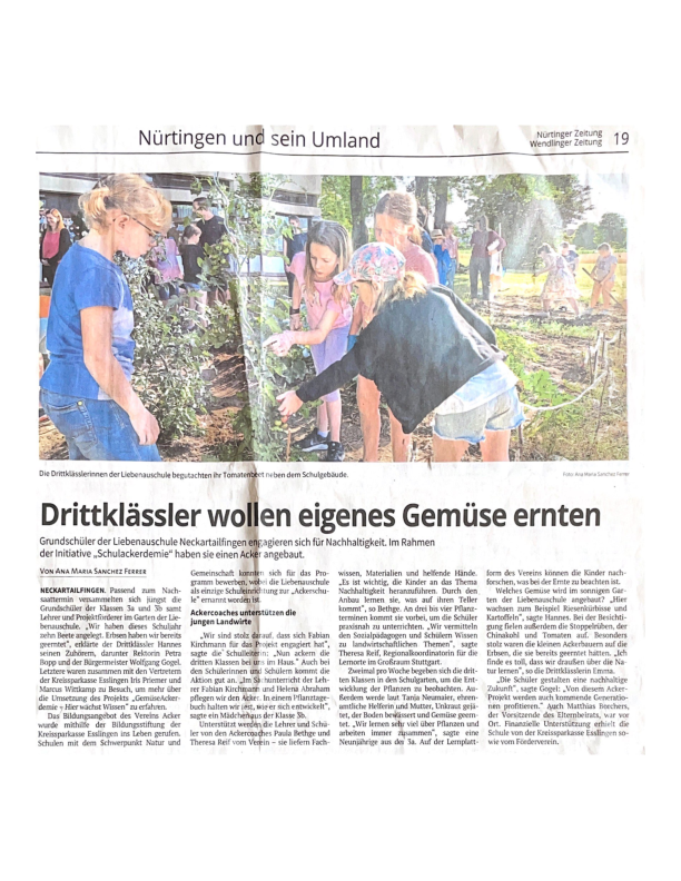  Zeitungsbericht Nachsaat NTZ 